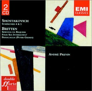 Dmitry Shostakovich｜Shostakovich: Symphonies No.4&5 / Britten: Four Sea Interludes