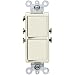 Leviton R03-5634-A Two Single-pole Switches