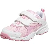 Stride Rite Toddler/Little Kid Rona H&L Sneaker,White/Ballerina,8.5 XW US Toddler