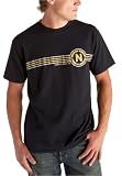 Nautica Jeans Mens Short Sleeve Crackle Chest Stripe Tee