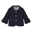 Juniors' Uniform Fashion Twill Jacket - Navy