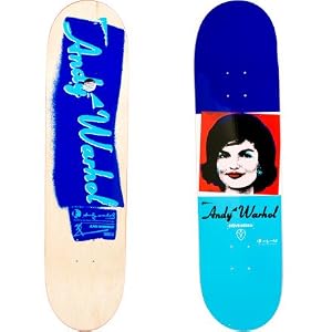Andy Warhol Knives Skateboard Deck Alien