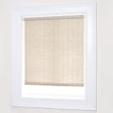 read full review Chicology 27-Inch by 64-Inch Florence Roller Shade, Sand