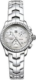 TAG Heuer Women s CJF1314 BA0580 Diamond Chronograph Watch