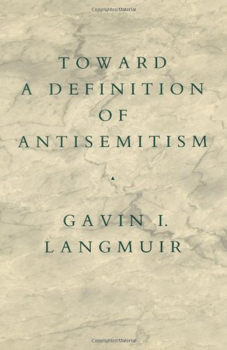 toward a definition of antisemitism