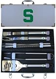 NCAA Michigan State Spartans 8pc. BBQ Set w/Case