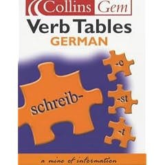 Collins Gem - German Verb Tables