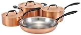 BEKA White Heat Collection Range 1001 Copper 7-Piece Set