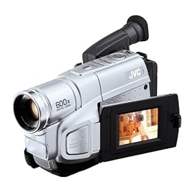 JVC GRSXM250 S-VHS-C Camcorder with 2.5 LCD, Auto-Light, and Image Stabilization by JVC