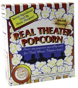 Buy POPCORN - REAL THEATER - ORIGINAL - 5-PACK online at Discounted New and Used prices. Delivered to your door with Off-The-Bookshelf.