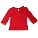 Next Concept - Girls Scoop Neck Tee, Red