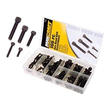 MAXCRAFT by MIT 7724 Hex Head Screw Assortment, 106-pc.