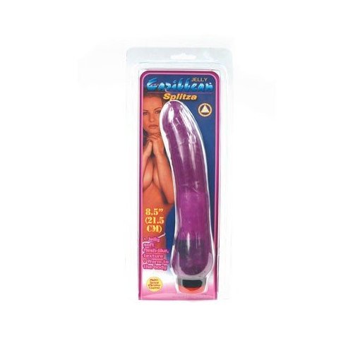 Golden Triangle Splitza Purple Jelly Vibrator, #1