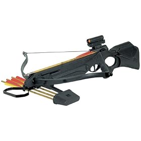 BARNETT PANZER V CROSSBOW, QUIVER AND ARROWSDraw Wt: 150# Includes: Bow, quiver, and 4-16... by 