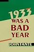 1933 Was A Bad Year