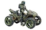 Halo McFarlane Toys Deluxe Vehicle with Action Figure Boxed Set Mongoose with ODST Rookie in VISR ModeIMAGE