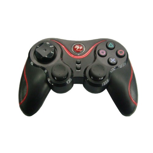 Generic Red Wireless Bluetooth Sixaxis Controller for Sony PS3 Console Game