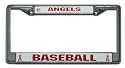 Los Angeles Angels Chrome License Plate Frame