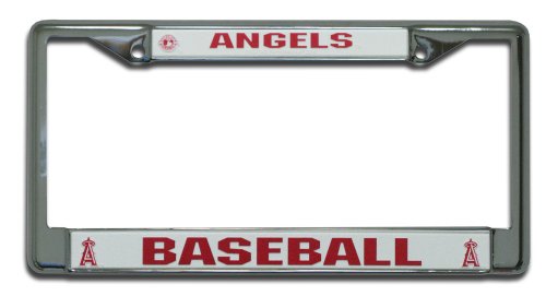 Los Angeles Angels Chrome License Plate Frame