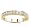 14k White Gold or Yellow Gold Milgrain Pave-Set Diamond Band (H/I1, 1/4 ct. tw.)