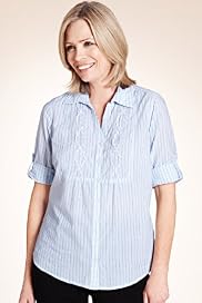 Classic Collection Pure Cotton Lattice Striped Shirt