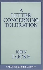 Cover of "A Letter Concerning Toleration ...