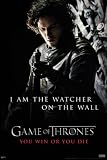 Game of Thrones - Jon Snow - Watcher Poster Print, 24x36 Poster Print, 24x36