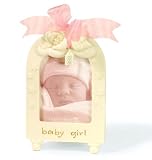 Department 56 Snowbabies Home Sweet Home From God Baby Girl Frame