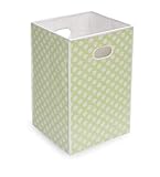 Badger Basket Folding Hamper/Storage Bin, Sage