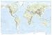 Physical World Map Large Poster Brand New Sealed - 36 x 24 Inches (91.5 x 61 cms) Image