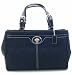 Authentic Coach Hampton Signature Medium Carryall Women Tote Handbag 14415 Black