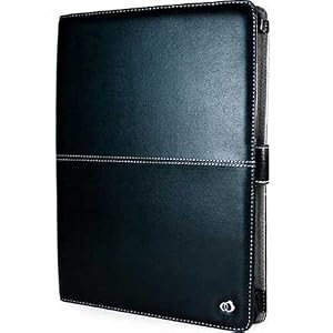 Amazon Kindle DX Black Leather e-Book Reader Carrying Case Cover
