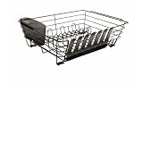 Rubbermaid 1G11M6CSHM Evolution LargeDish Drainer with Loft, Cashmere