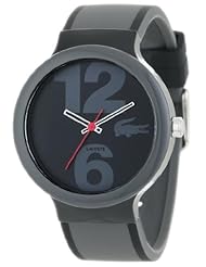 Lacoste Goa Black Dial Black Polyurethane Unisex Watch 2010545
