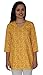 AV Hand Block Printed V Neck Tunic