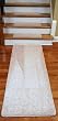 Dean Premium Serged DIY Carpet Stair Treads 27" x 9" Pale Straw 70 Oz (13) PLUS a Matching 6' Runner