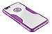 iPhone 6s Case, iPhone 6 Case (Purple) SaharaCase Protective Kit Bundle with [ZeroDamage Tempered Glass Screen Protector] Rugged Protection Anti-Slip Grip [Shockproof Bumper] Slim Fit - Purple White