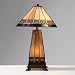 Mission-Style Lighted Base Table Lamp
