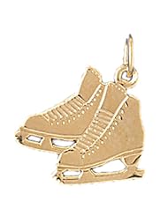 CleverEves 14K Gold Pendant Skating, Gymnastics 1 - Gram(s)