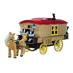 Sylvanian Families Caravan and Pony