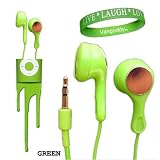 Apple iPod nano 16 GB Green (5th Generation) NEWEST MODEL iPod Earbuds Headphones for Nano ** GREEN **!!!