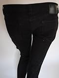 R13 womens black denim stretch legging jeans 26