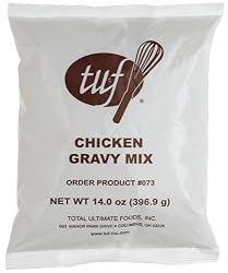 Total Ultimate Foods Chicken Gravy Mix, 14-Ounce Units (Pack of 8)