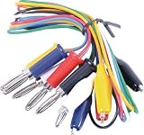 テイシン電機　テストリード　５０ｃｍ　シールドクリップＳ⇔バナナプラグ　4370937　TLA117