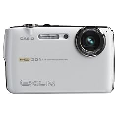 Casio EXILIM EX-FS10 WE Highspeed Digitalkamera (9 Megapixel, 3-fach opt. Zoom, 6,4 cm (2,5 Zoll) Display) weiss