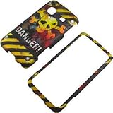 Hard Danger Skull Case Cover Faceplate Protector for Samsung Galaxy Precede ....
