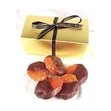 Ultimate's Chocolate Dipped Australian Glace Apricots - 1 Lb Box