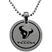 Houston Texans Circle Pendant with Chain