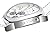 Le Vian Men's ZAG 93 Duo Chronograph White Leather Watch by Le Vian