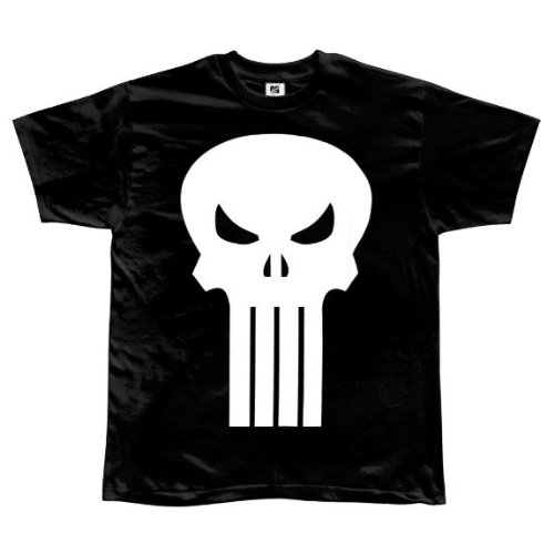  Punisher Classic Logo Marvel Comics Plain Jane T Shirt
